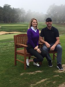 kate upton justin verlander at poppy hills golf course of pebble beach